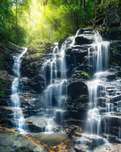 Wasserfall fotografiert in Australien