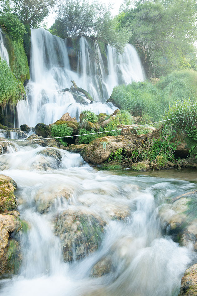 Foto von Wasserfall ohne ND-Filter