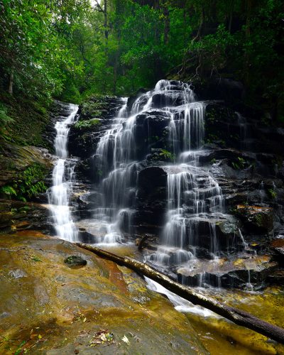 Wasserfall fotografieren ohne Polfilter